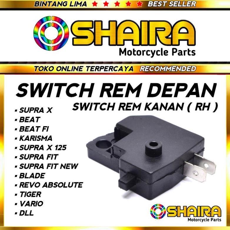 Tahan Lama  Switch Rem Depan Supra X 125/Switch Rem Depan Beat/Scoopy/Blade/Revo Abs/Universal