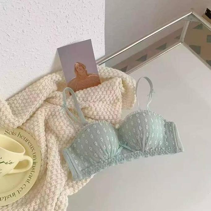 Sayishop Bra Tanpa Tali & Kawat Setengah Cup, Push-Up Dada Kecil, Tanpa Jahitan