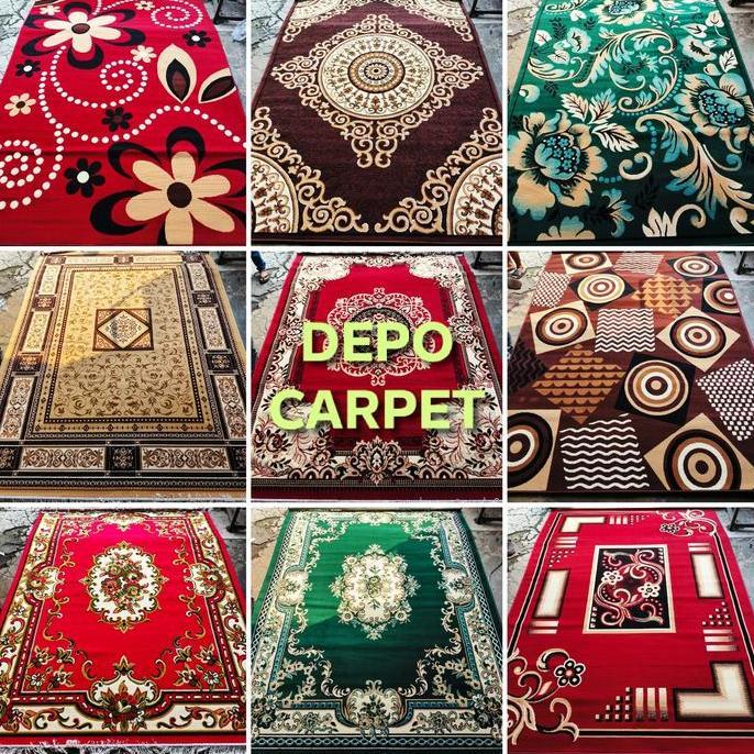 MODERNO & ALMAYA 230X310 KARPET PERMADANI MODERNO SERI MINIMALIS DAN ALMAYA RUMBAY SERI KLASIK UKURA