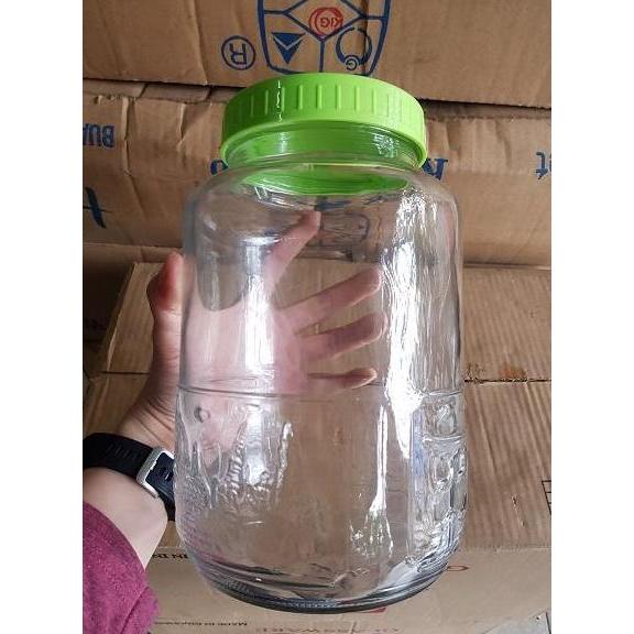 Youme- Toples Kerupuk/ Toples Kaca Besar/ Toples/ Toples Arak Keseleo