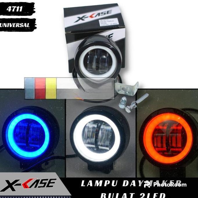 TERLARIS!! LAMPU TEMBAK SOROT BULAT LED CWL 2 MATA LED LENSA 4D 20 WATT