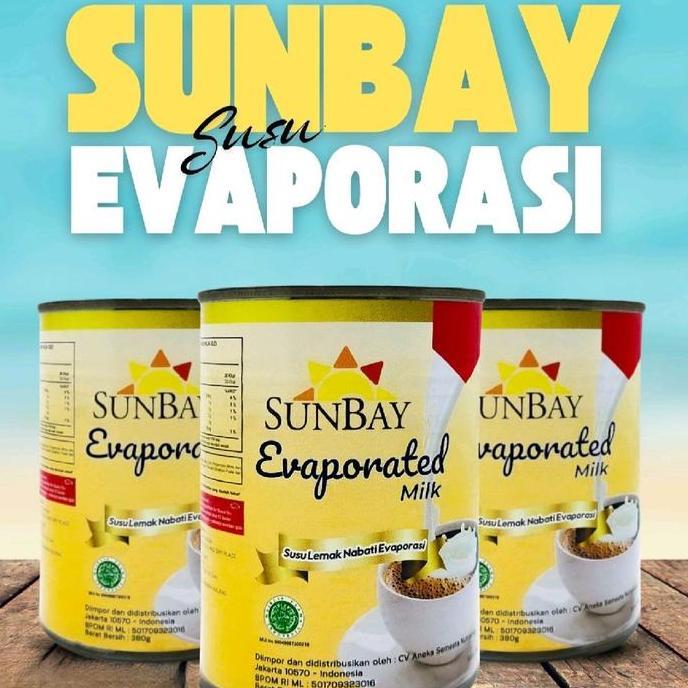 Cod,Sajabisa- Susu Sunbay Evaporasi / Susu Evaporasi Sunbay / Susu Creamer Cair Campuran Minuman Dan