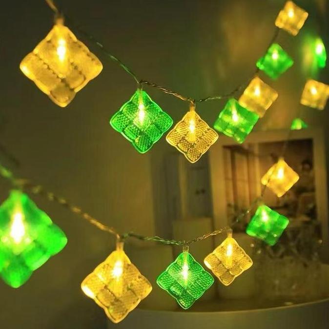 Tokoro- Lampu Hias Ketupat Lebaran / Lampu Hias Tumblr Ketupat Led