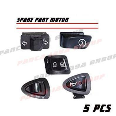 Saklar Lampu Tombol Set Klakson Sen On Off Dimmer Stater Motor Listrik Volta403 Volta 403 Mandala