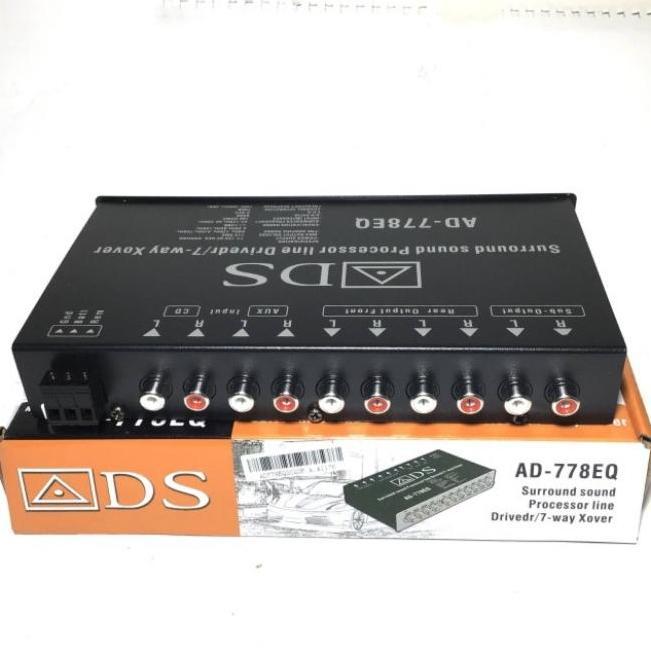 PARAMETRIK ADS AD-778 EQ 7 WAY SURROUND SOUND PROCESSOR