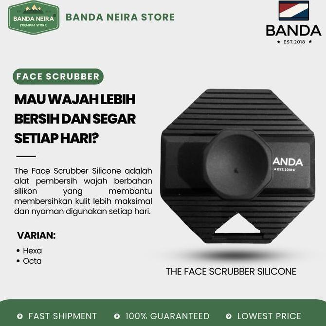 The Face Scrubber Silicone Alat Cuci Muka By Banda Brushes