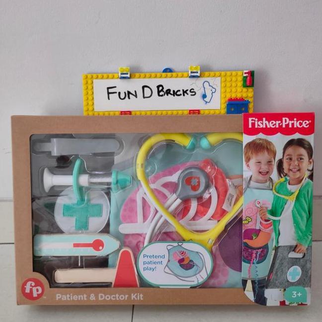 Mainan Anak Dokter Fisher Patient Doctor Kit Masker