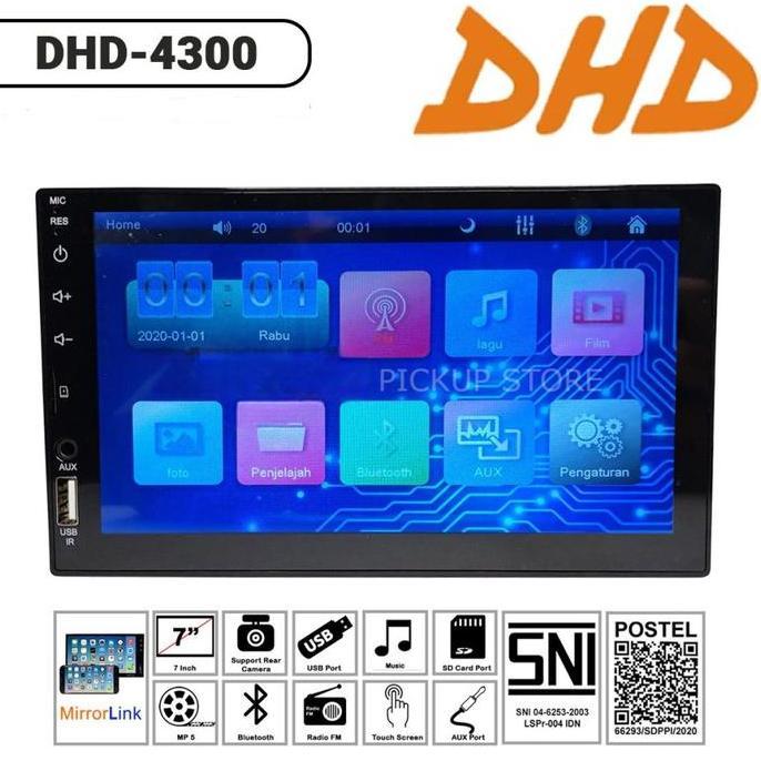 Head unit MP5 Universal 7 inch  DHD-4300