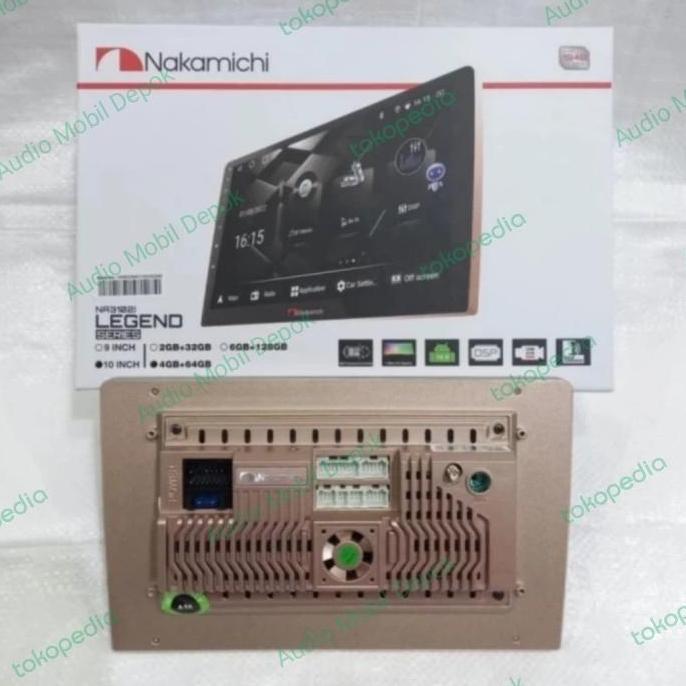 Nakamichi Legend 10" Ram 4/64 Free Camera Mundur