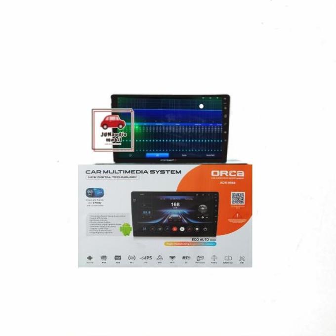 Head Unit Android Orca 9 Inch OEM New Rush Terios 2012 Up + Kamera