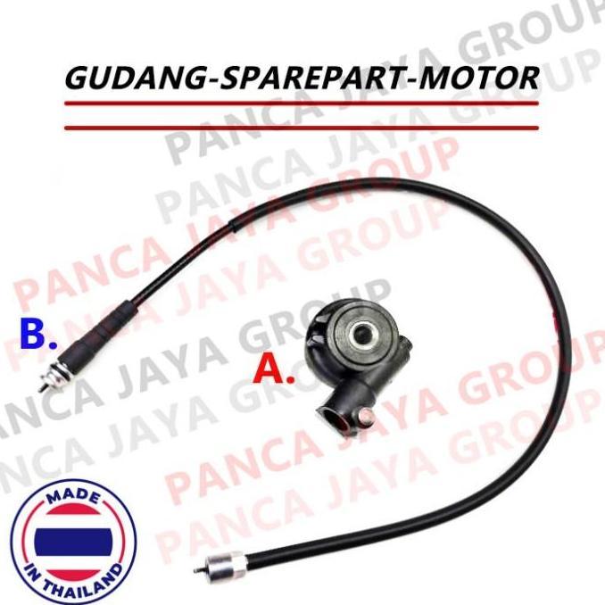 Kabel Speedo Speedometer Kilometer Gearbox Nex-Karbu-Fi Lama Lets