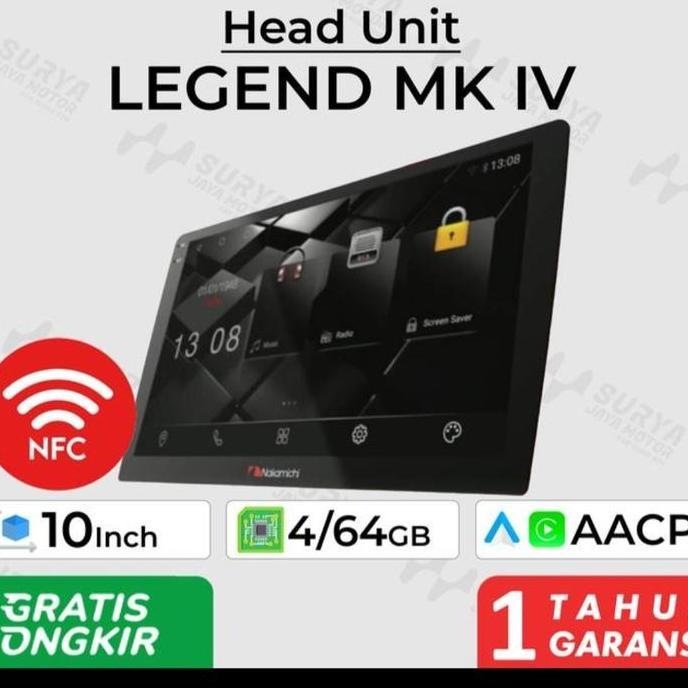 ANDROID NAKAMICHI LEGEND RAM 4/64 MK4 NFC NEW PRODUCT CALAY