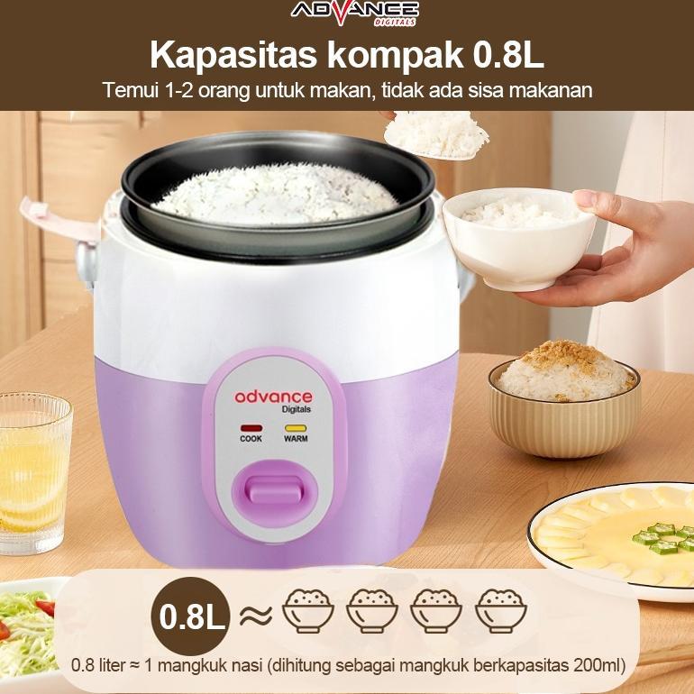 PROMO TERBARU Advance magic com G-08 rice cooker 0.8 liter rice cooker mini magic com kecil rice coo