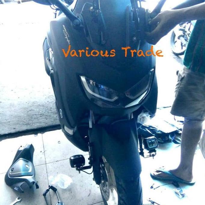 Paket Spion NMAX 2020 New Breket Visor Baut Anti Jebol Nemo Panjang