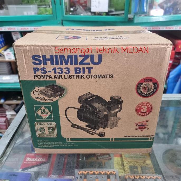 PS133BIT SHIMIZU POMPA AIR WATER PUMP AUTO PS 133 BIT 133BIT SHIMIZU
