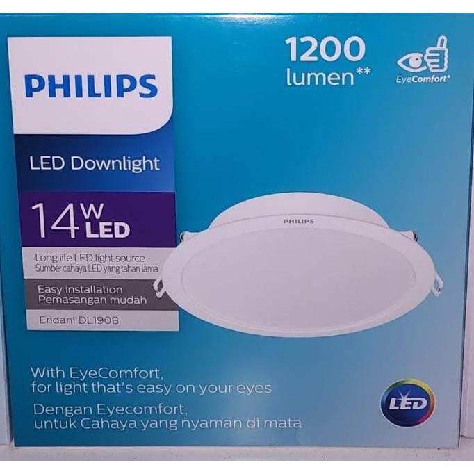 Lampu Downlight LED Philips DL190B 14 Watt / Philips Eridani 14Watt