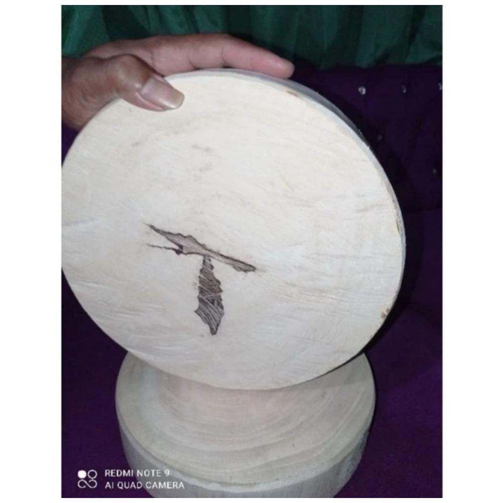 BEST DEALS Talenan Kayu Asli Diameter 45-50 Cm Tebal 8cm