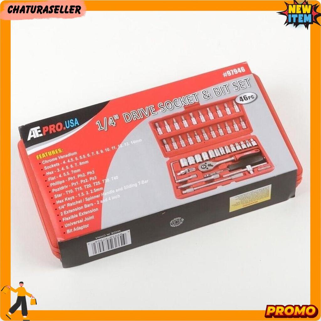Kunci Shock Set Tekiro Kunci L Set Lengkap Kunci Sok Pas Set Tool 46 Pcs Ring Dijamin Bagus