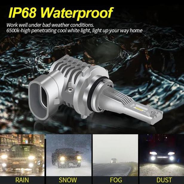 Bobltech Lampu Led H1 H3 8000Lm T100 30W / 60W Super Bright Mobil Motor Car