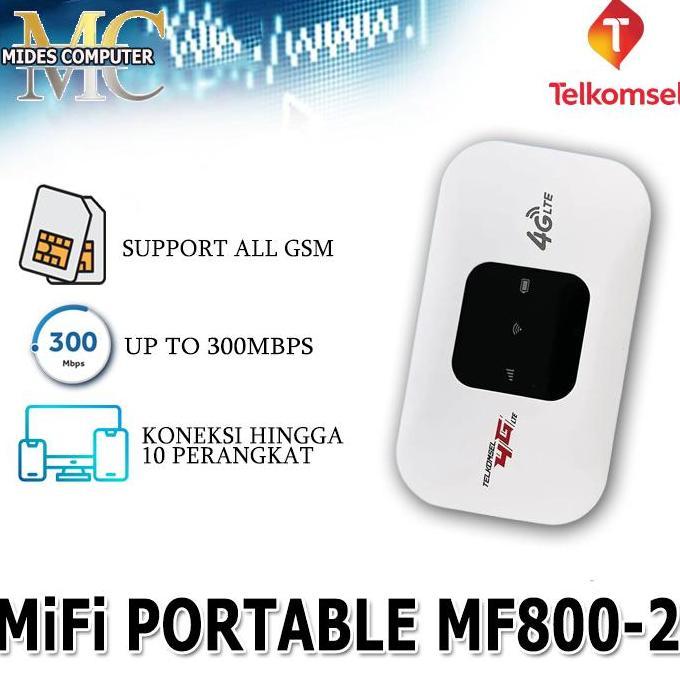 TERLARIS MODEM WIFI TELKOMSEL 4G LTE BYPASS ALL OPERATOR 300MBPS WIFI PORTABLE
