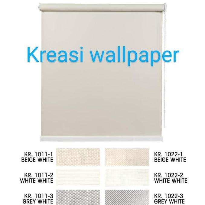 TERLARIS ROLLER BLINDS KOSEI SOLAR SCREEN | TIRAI BLINDS GORDEN