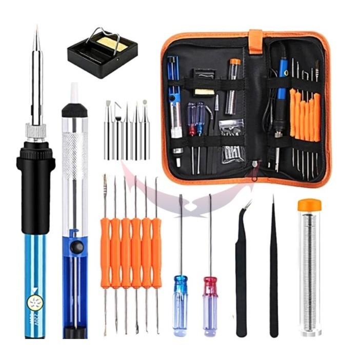 Alat Solder Kit I Paket Solder Kit Lengkap Alat Solder - Barang Murah