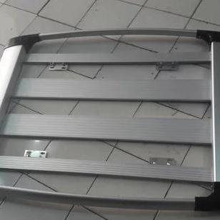 roof rack komplit + kaki rack keranjang atas mobil agya ayla