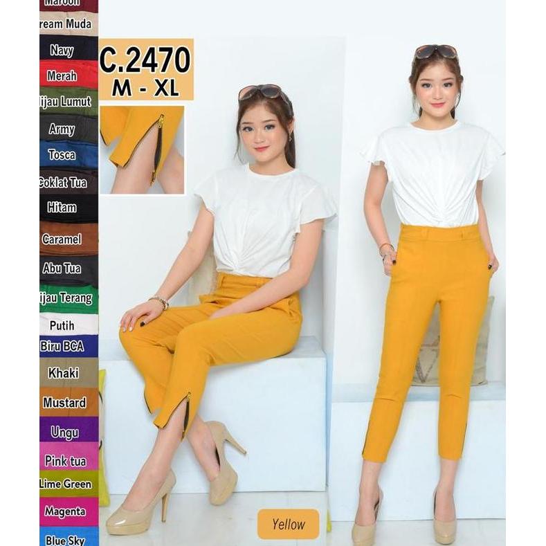 Celana Katun Wanita Kekinian