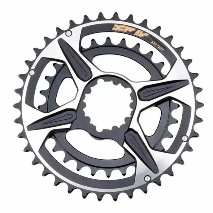 Snail GXP Doubel Chainring 38T 28T Chain ring Doubel GXP Direct Mount