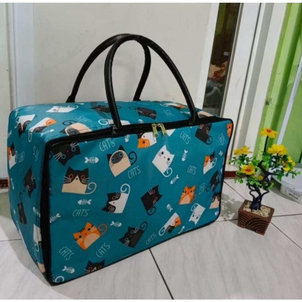Travel Bag Jumbo | Koper | Tas Pakaian | Tas Travel | Tas Jinjing | Piknik Ukuran 50cm Trevel bag