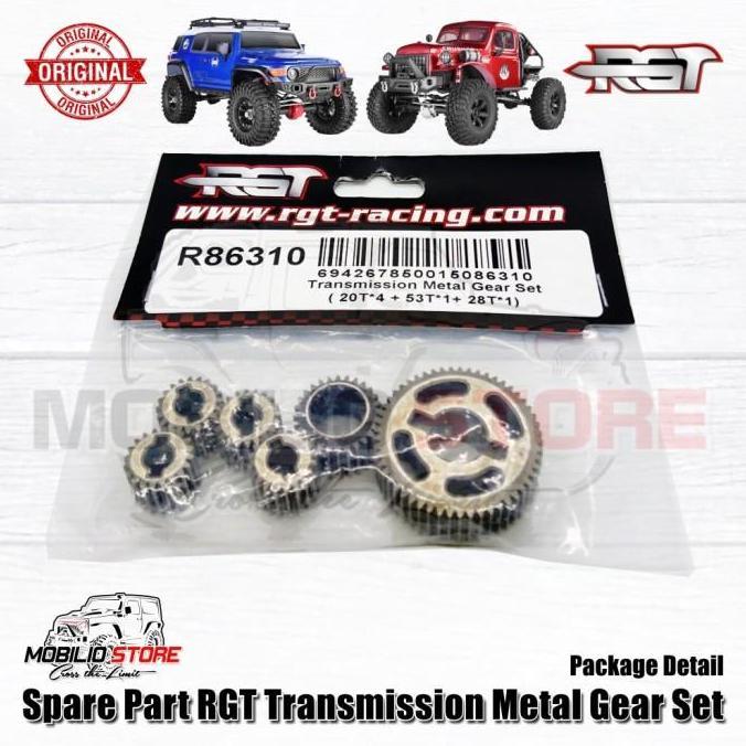 Promo Spare Part Transmission Metal Gear Set # R86310 Rc Rgt Ex86120 Ex86181 Cod
