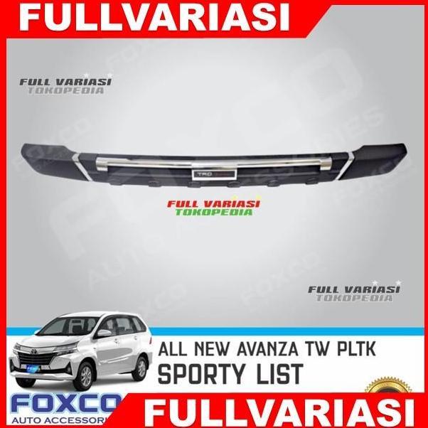 Pengaman Tanduk Belakang All new Avanza/Veloz 2012-2018 Bumper Guard