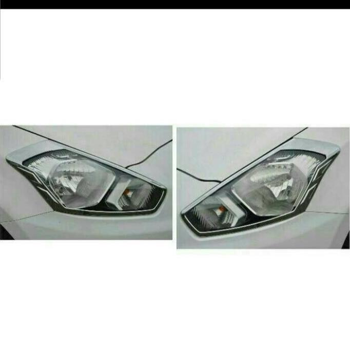 Paket Garnish Lampu Depan dan Belakang Mobil Datsun Go +/ Panca
