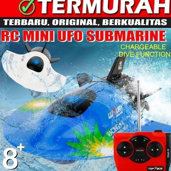 Promo Mainan Remote Control Kapal Selam Mini Submarine / Mainan Kapal Selam Cod