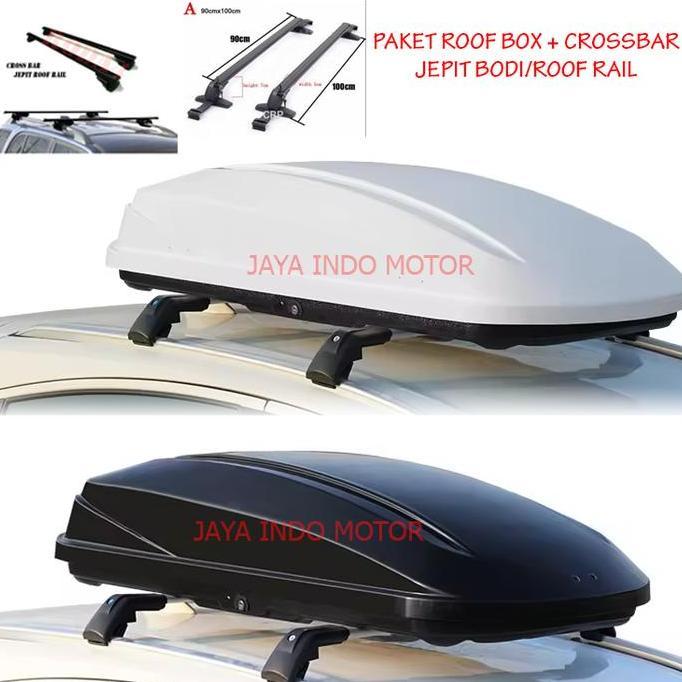 Rooox Roof Box 600L Bagasi atas mobil 1 Paket