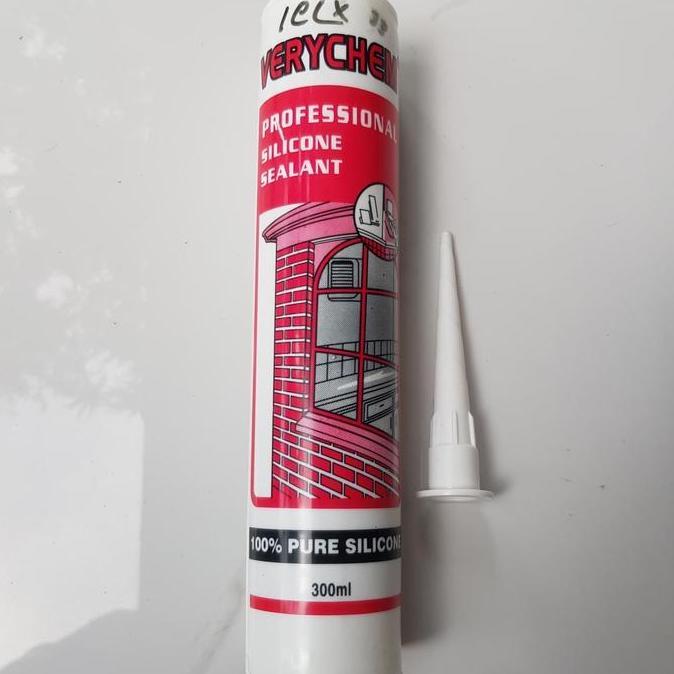 Lem Silikon / Silicone / Sealant / Kaca / Aquarium Warna Hitam