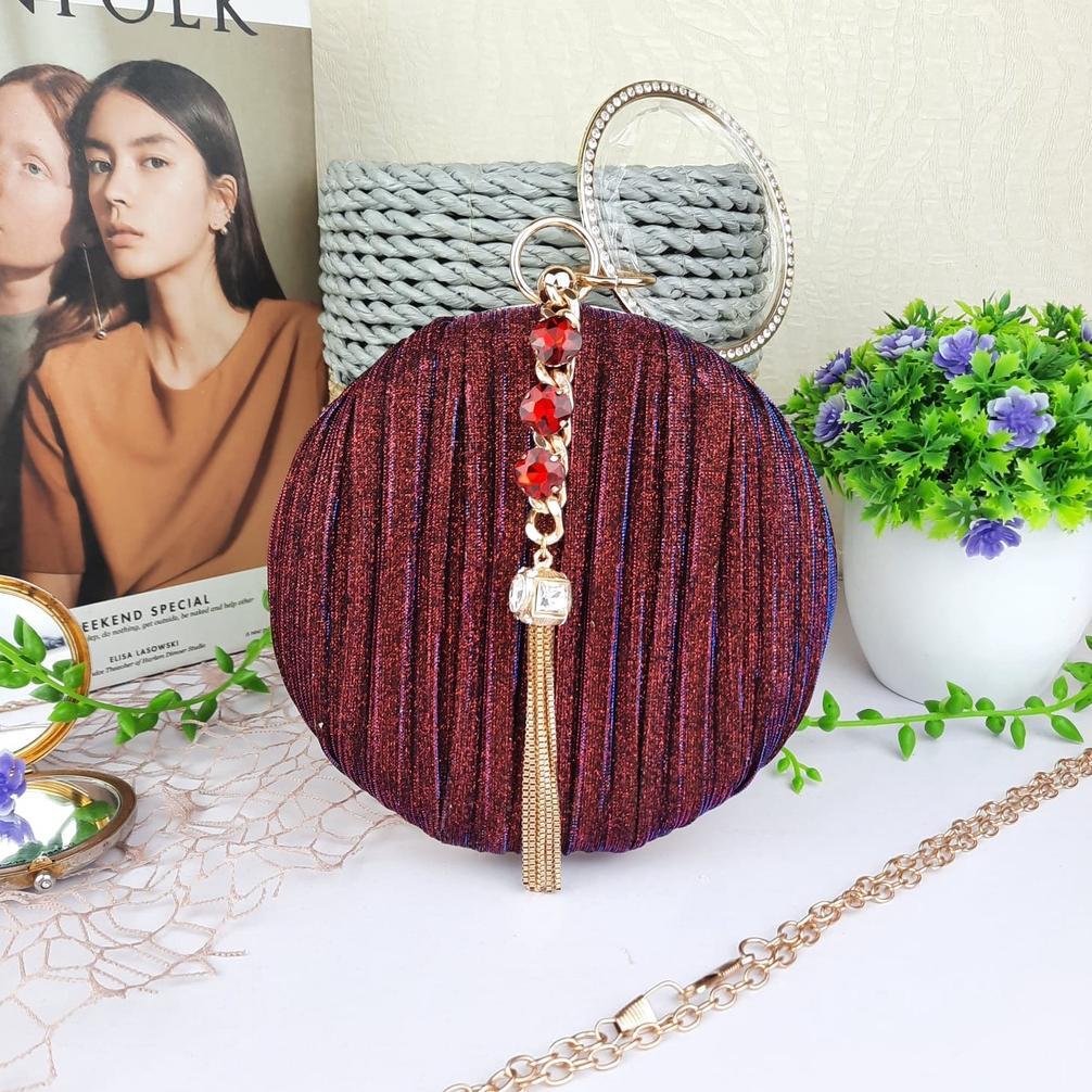 sale TAS PESTA BULAT IMPORT 3026