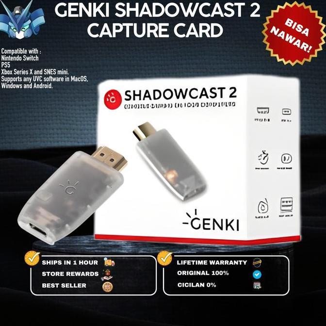 NEW Genki ShadowCast 2 Pocket / Genki ShadowCast 2 Capture Card