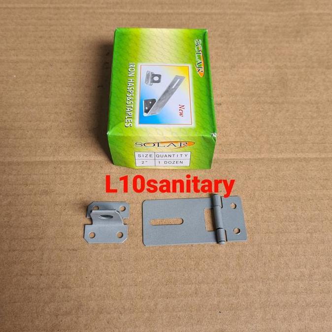 Overpal Plat / Overval Plat / Cantolan Gembok 2" inch