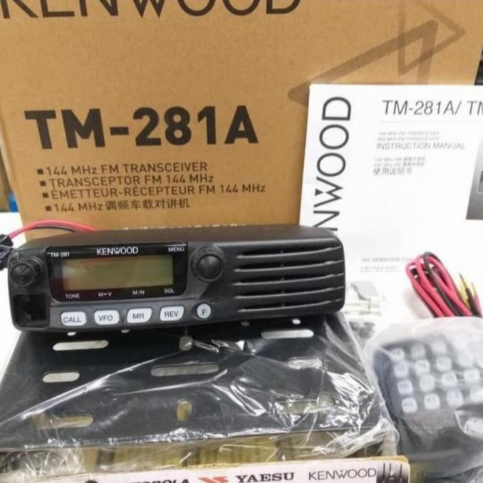 KENWOOD TM281 RADIO RIG MOBILE KENWOOD TM 281 TM281 VHF ORIGINAL 100%