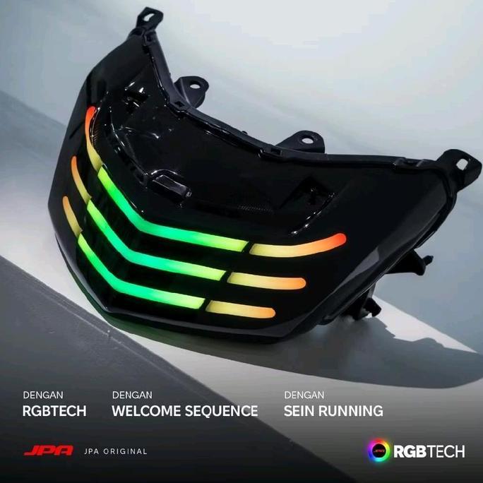 Jpa Stoplamp Lampu Belakang Eagle Eyes Rgb Yamaha Nmax Old Asli