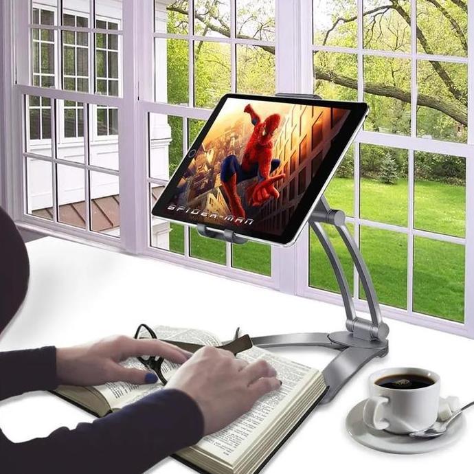 Stand Holder Hp Tablet Universal Phone Holder Meja Dinding Bracket Terlaris