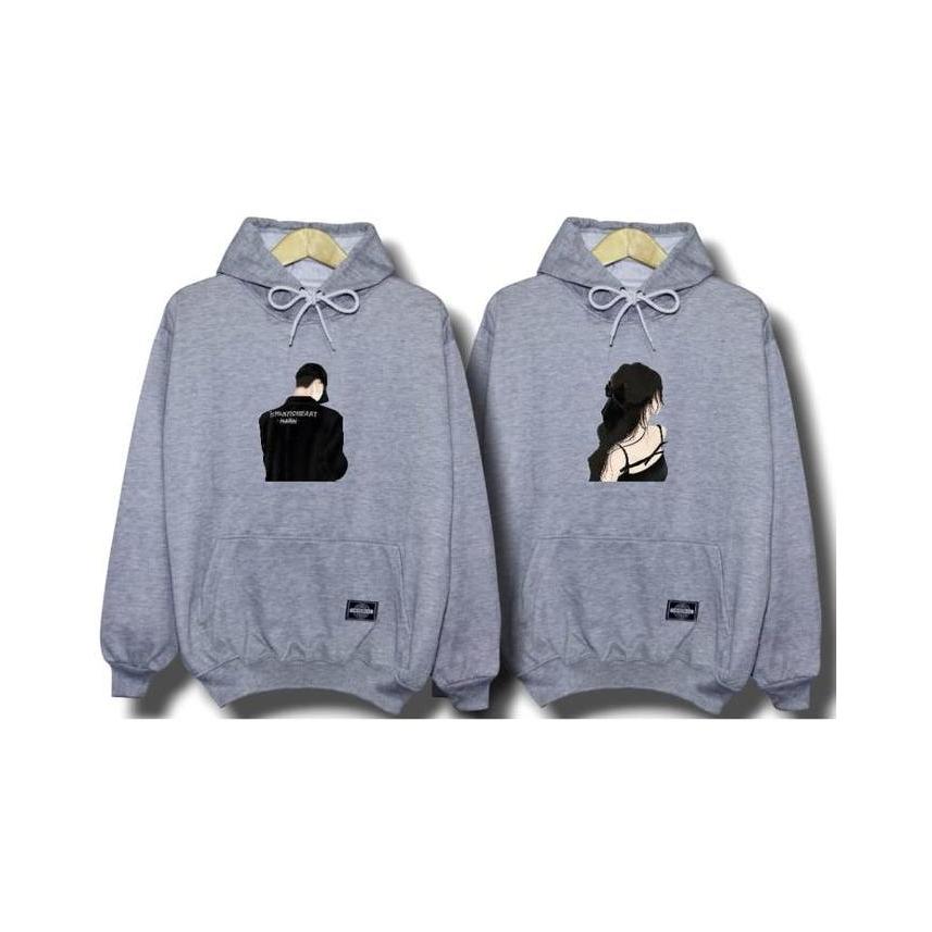 sweater couple pasangan / sweater couple pasangan 2 pcs hoodie couple / jaket couple pasangan