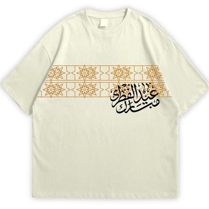 Carotyles Baju Atasan Kaos GARIS EID Couple Keluarga Family Wanita Anak Perempuan Laki Laki Pasangan