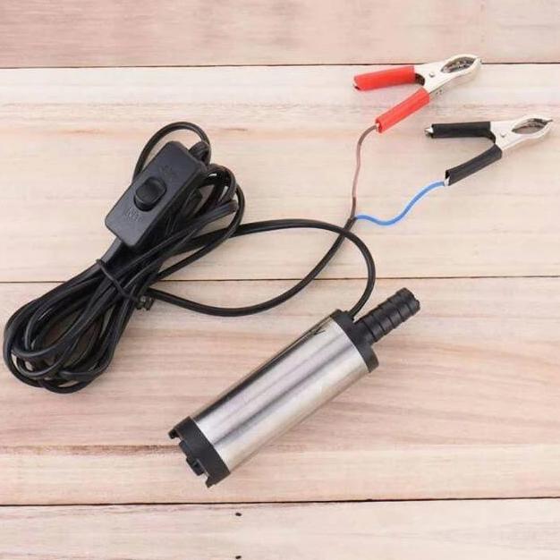 Gleiten- Pompa Air Celup Mini Kecil Portable 12V Diesel Pump Mini Air Minyak