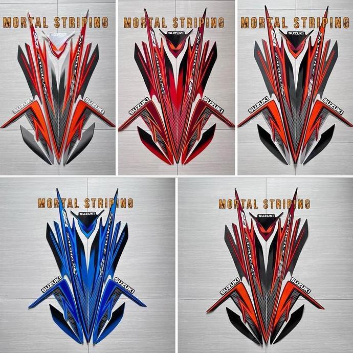 Stiker Striping Lis Body Suzuki Skywave 125 2008 2009