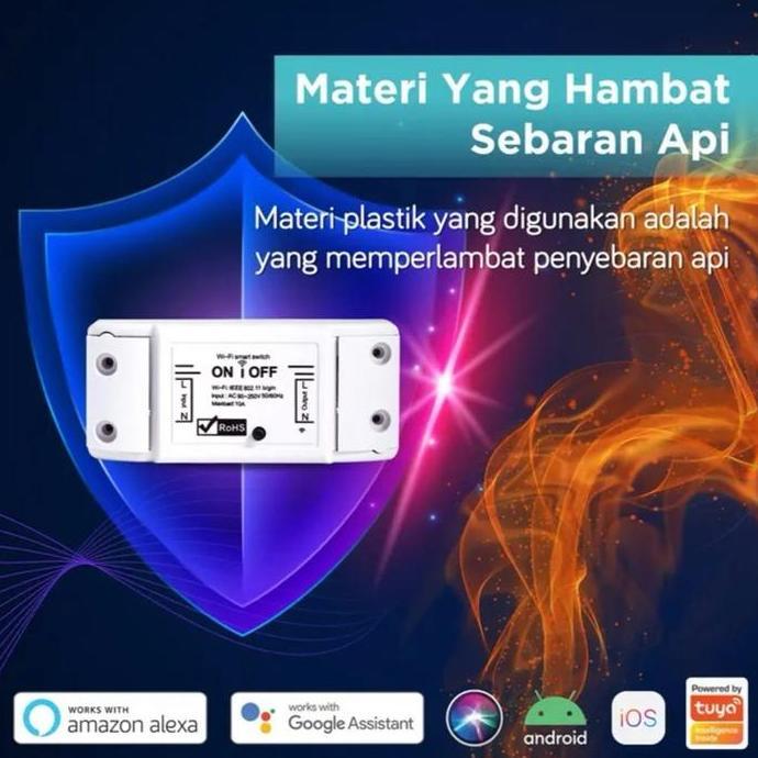 Fastx- Bardi Breaker On Off Saklar Wifi Switch Smart Home