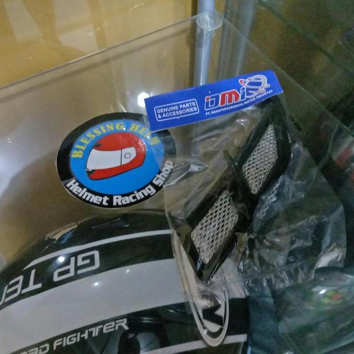 TERLARIS REAR SIDE VENT BELAKANG NHK GP PRO BLACK