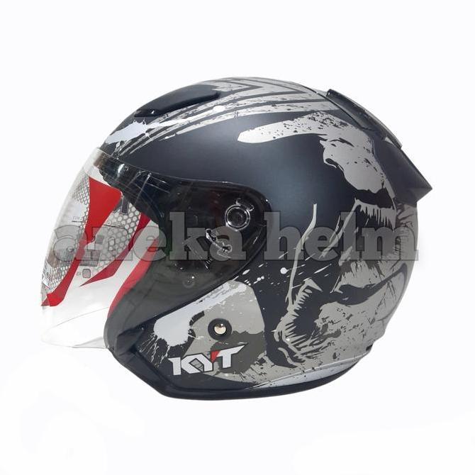 TERLARIS HELM KYT DJ MARU MOTIF  VENOM