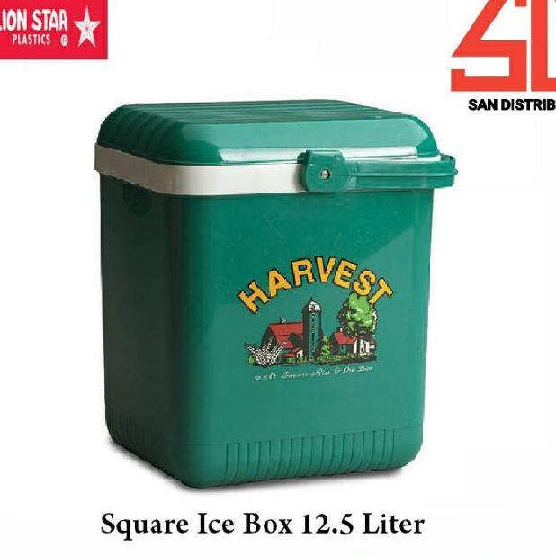 Ori+GaransiRice Bucket Lion Star Harvest 12,5 Lt Kimplast Termos Nasi Es Segi Kotak